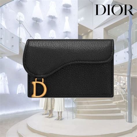 dior saddle wallet review